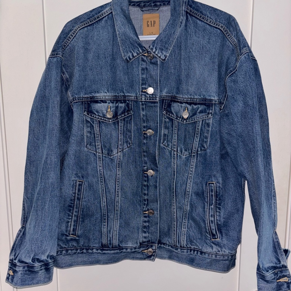 GAP Women's Denim Blue Jean Jacket